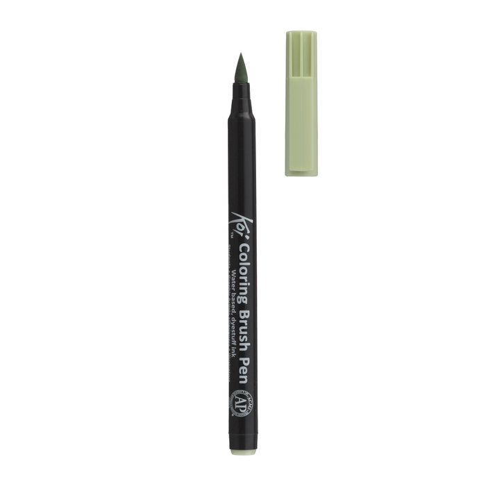 Sakura Stylo pinceau à colorier Koi Vert Mousse Pâle (XBR230)迎 Sakura Stylo pinceau à colorier Koi Vert Mousse Pâle (XBR230)迎